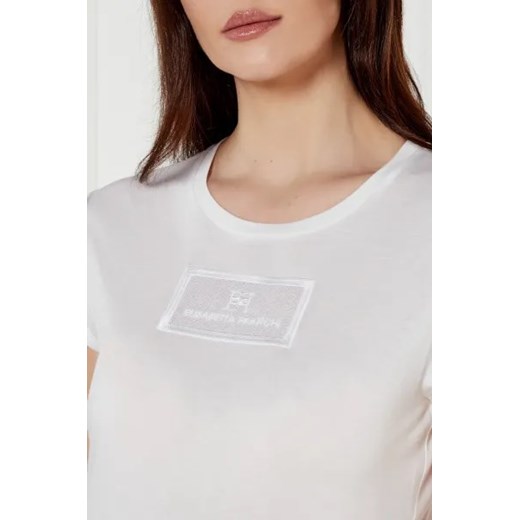Elisabetta Franchi T-shirt | Slim Fit Elisabetta Franchi 42 Gomez Fashion Store promocja