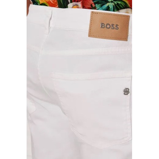 Jeansy męskie BOSS HUGO z elastanu 