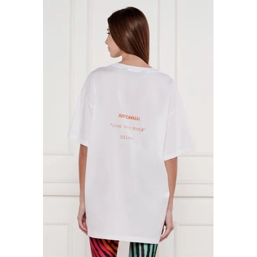 Just Cavalli T-shirt | Relaxed fit Just Cavalli S Gomez Fashion Store okazja