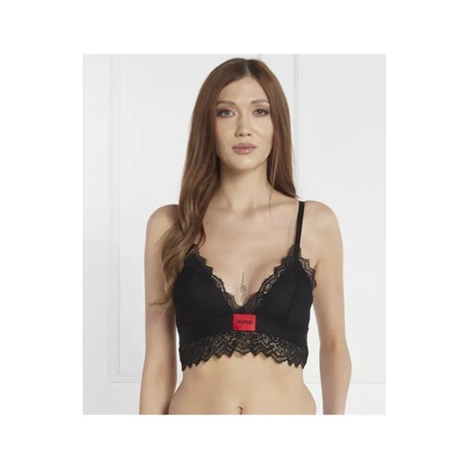 Hugo Bodywear Koronkowy biustonosz TRIANGLE PADDED LACE ze sklepu Gomez Fashion Store w kategorii Biustonosze - zdjęcie 184503074