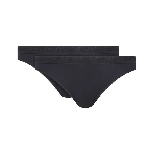 Emporio Armani Stringi 2-pack ze sklepu Gomez Fashion Store w kategorii Majtki damskie - zdjęcie 184503132