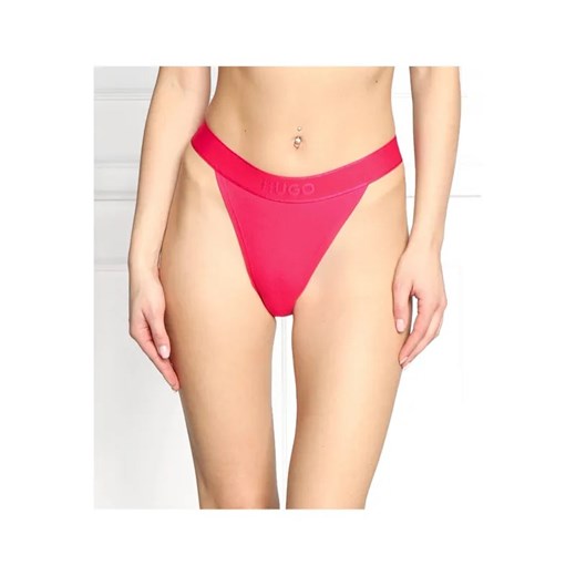 Hugo Bodywear Figi brazylijskie BRAZILIAN HW RIB ze sklepu Gomez Fashion Store w kategorii Majtki damskie - zdjęcie 184503303