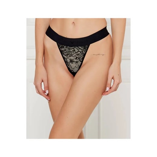 Emporio Armani Koronkowe stringi ze sklepu Gomez Fashion Store w kategorii Majtki damskie - zdjęcie 184503634
