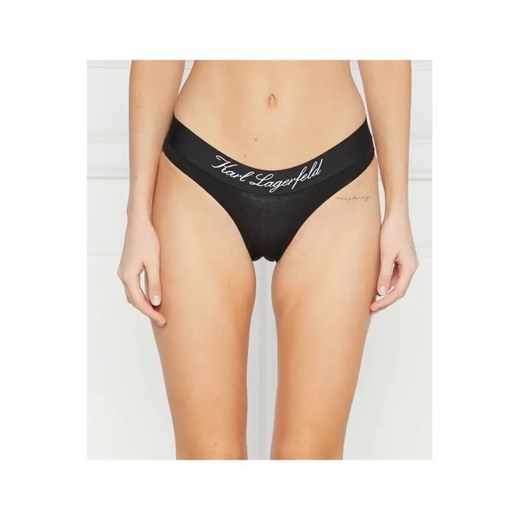 Karl Lagerfeld Stringi ze sklepu Gomez Fashion Store w kategorii Majtki damskie - zdjęcie 184503872