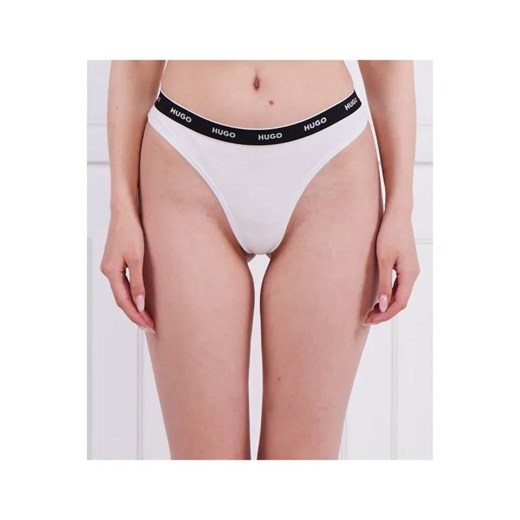 Hugo Bodywear Stringi 3-pack ze sklepu Gomez Fashion Store w kategorii Majtki damskie - zdjęcie 184503984