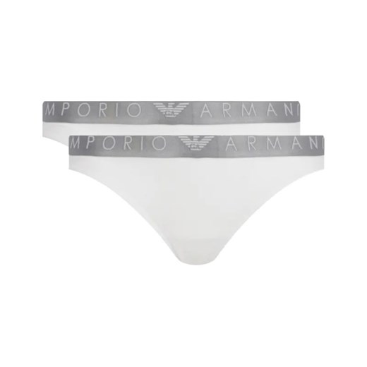 Emporio Armani Stringi 2-pack ze sklepu Gomez Fashion Store w kategorii Majtki damskie - zdjęcie 184504024