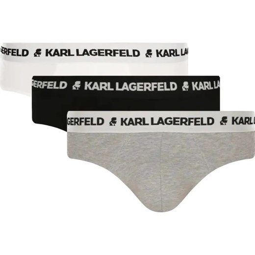 Karl Lagerfeld Slipy 3-pack ze sklepu Gomez Fashion Store w kategorii Majtki męskie - zdjęcie 184504080