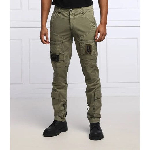 Aeronautica Militare Spodnie cargo ANTI-G | Regular Fit ze sklepu Gomez Fashion Store w kategorii Spodnie męskie - zdjęcie 184504082