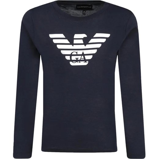 Emporio Armani Longsleeve | Regular Fit ze sklepu Gomez Fashion Store w kategorii T-shirty chłopięce - zdjęcie 184504104