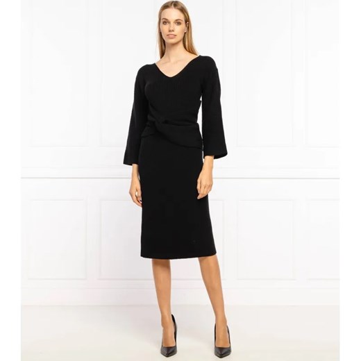 Emporio Armani Wełniana sukienka ze sklepu Gomez Fashion Store w kategorii Sukienki - zdjęcie 184504111