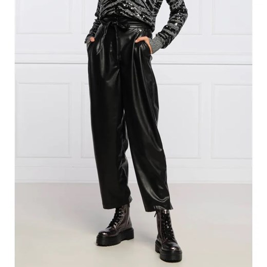 My Twin Spodnie | Regular Fit | high waist ze sklepu Gomez Fashion Store w kategorii Spodnie damskie - zdjęcie 184504122