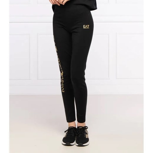EA7 Legginsy | Slim Fit ze sklepu Gomez Fashion Store w kategorii Spodnie damskie - zdjęcie 184504380
