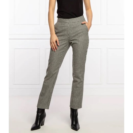 Silvian Heach Spodnie DISKA | Regular Fit | z dodatkiem wełny ze sklepu Gomez Fashion Store w kategorii Spodnie damskie - zdjęcie 184504441