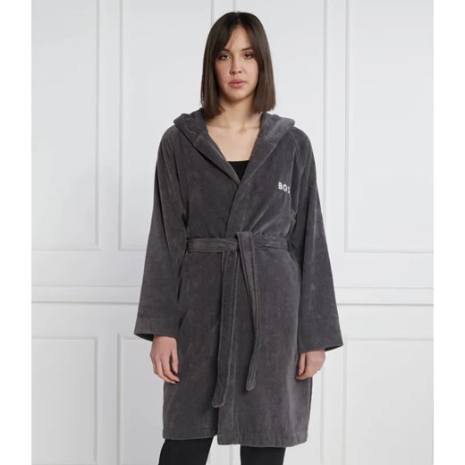 BOSS BLACK Szlafrok PLAIN | Relaxed fit ze sklepu Gomez Fashion Store w kategorii Szlafroki damskie - zdjęcie 184504500