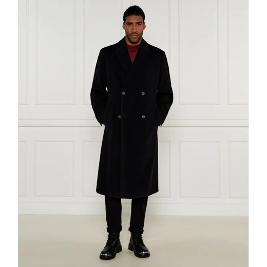 HUGO Wełniany płaszcz Menci2441 ze sklepu Gomez Fashion Store w kategorii Płaszcze męskie - zdjęcie 184504530