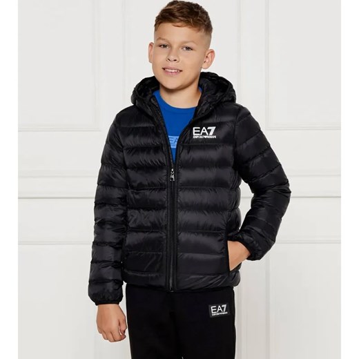 EA7 Puchowa kurtka | Regular Fit ze sklepu Gomez Fashion Store w kategorii Kurtki chłopięce - zdjęcie 184504564