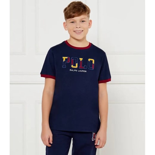 POLO RALPH LAUREN T-shirt | Regular Fit ze sklepu Gomez Fashion Store w kategorii T-shirty chłopięce - zdjęcie 184504622