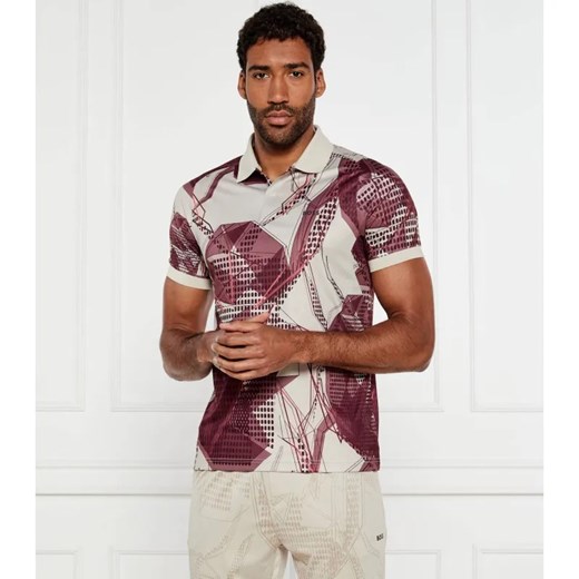 BOSS GREEN Polo Paddy Desert Active | Regular Fit | stretch ze sklepu Gomez Fashion Store w kategorii T-shirty męskie - zdjęcie 184504741