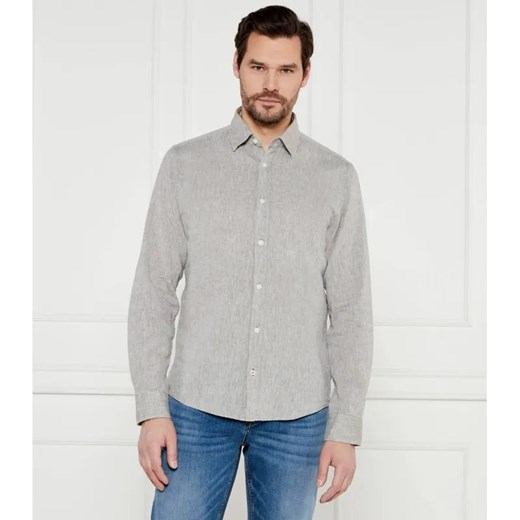 Joop! Jeans Lniana koszula Hanson | Modern fit ze sklepu Gomez Fashion Store w kategorii Koszule męskie - zdjęcie 184504743