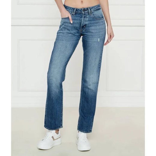 BOSS BLACK Jeansy | Straight fit | high waist ze sklepu Gomez Fashion Store w kategorii Jeansy damskie - zdjęcie 184504841