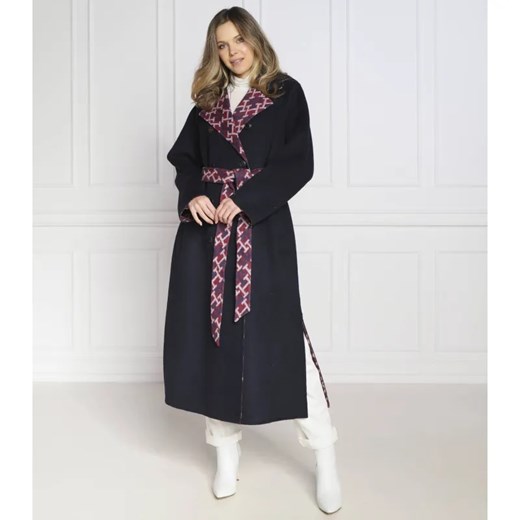 Tommy Hilfiger Wełniany płaszcz ze sklepu Gomez Fashion Store w kategorii Płaszcze damskie - zdjęcie 184504901