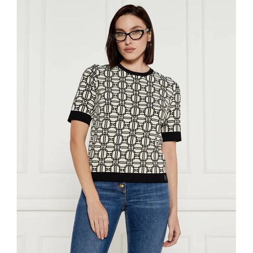 Elisabetta Franchi Sweter | Regular Fit ze sklepu Gomez Fashion Store w kategorii Bluzki damskie - zdjęcie 184504922