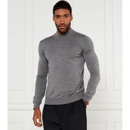 HUGO Wełniany sweter San Matteo | Regular Fit ze sklepu Gomez Fashion Store w kategorii Swetry męskie - zdjęcie 184505000
