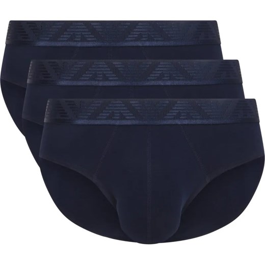Emporio Armani Slipy 3-pack ze sklepu Gomez Fashion Store w kategorii Majtki męskie - zdjęcie 184505023