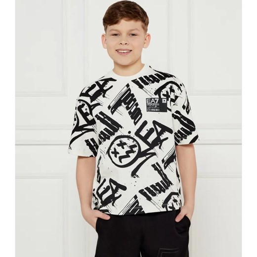 EA7 T-shirt | Oversize fit ze sklepu Gomez Fashion Store w kategorii T-shirty chłopięce - zdjęcie 184505043