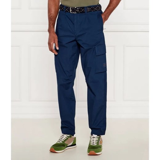 BOSS ORANGE Spodnie cargo Sisla | Tapered fit ze sklepu Gomez Fashion Store w kategorii Spodnie męskie - zdjęcie 184505134