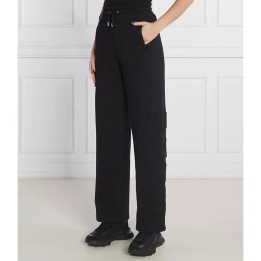 GCDS Spodnie dresowe | Regular Fit | high waist ze sklepu Gomez Fashion Store w kategorii Spodnie damskie - zdjęcie 184505182