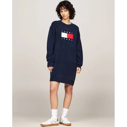 Tommy Jeans Sukienka | z dodatkiem wełny ze sklepu Gomez Fashion Store w kategorii Sukienki - zdjęcie 184505291
