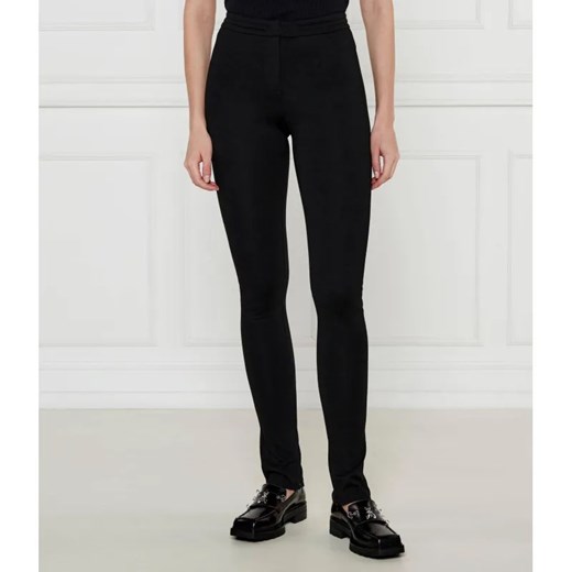 Patrizia Pepe Spodnie | Slim Fit | high waist ze sklepu Gomez Fashion Store w kategorii Spodnie damskie - zdjęcie 184505422