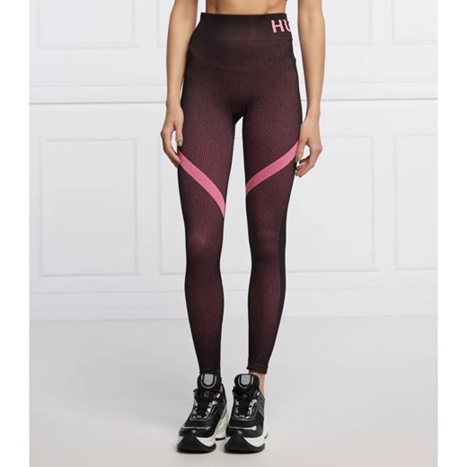 HUGO Legginsy Nalessa | Slim Fit ze sklepu Gomez Fashion Store w kategorii Spodnie damskie - zdjęcie 184505561