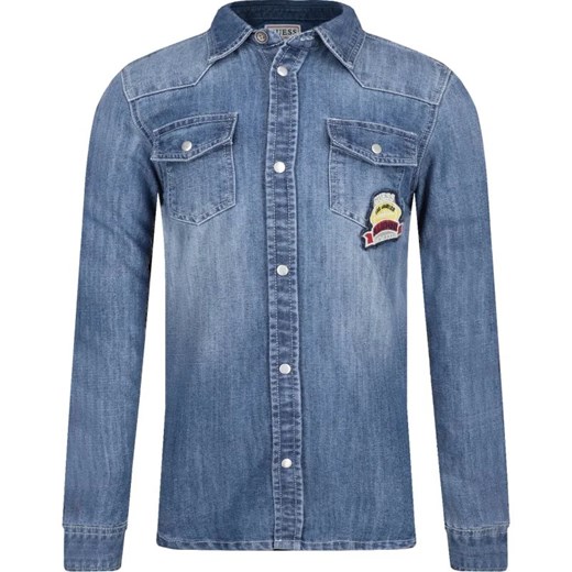 Guess Koszula | Regular Fit | denim Guess 182 wyprzedaż Gomez Fashion Store