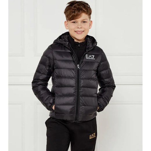 EA7 Puchowa kurtka | Regular Fit ze sklepu Gomez Fashion Store w kategorii Kurtki chłopięce - zdjęcie 184505614