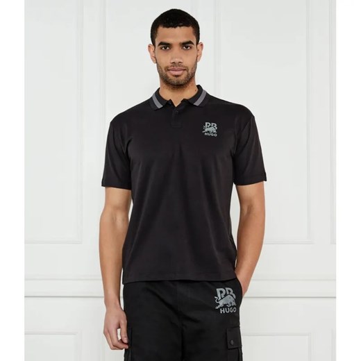 HUGO Polo Dodac_RB | HUGO X RACING BULLS | Relaxed fit ze sklepu Gomez Fashion Store w kategorii T-shirty męskie - zdjęcie 184505641