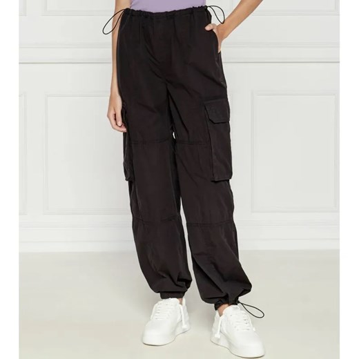 Hugo Blue Spodnie cargo Hafison | Oversize fit ze sklepu Gomez Fashion Store w kategorii Spodnie damskie - zdjęcie 184505704