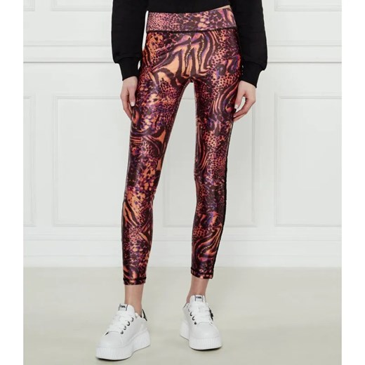 Versace Jeans Couture Legginsy FUSEAUX | Slim Fit ze sklepu Gomez Fashion Store w kategorii Spodnie damskie - zdjęcie 184505742