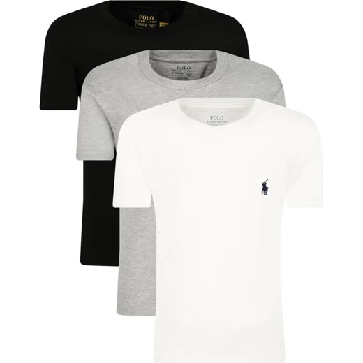 POLO RALPH LAUREN T-shirt 3-pack | Regular Fit ze sklepu Gomez Fashion Store w kategorii T-shirty chłopięce - zdjęcie 184505923