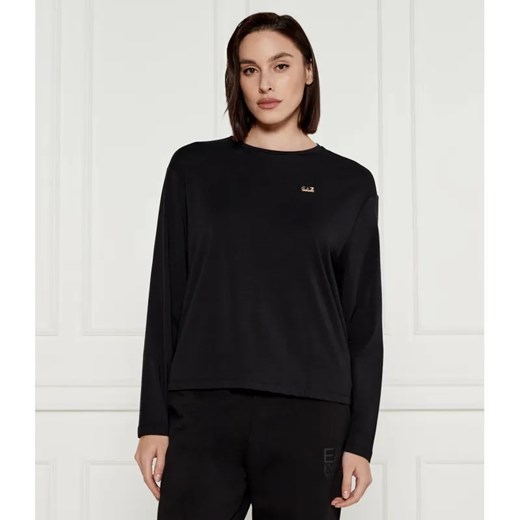 EA7 Bluzka | Loose fit ze sklepu Gomez Fashion Store w kategorii Bluzki damskie - zdjęcie 184505931