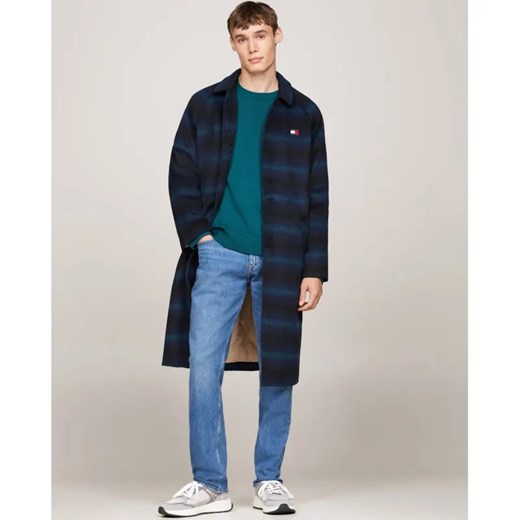Tommy Jeans Płaszcz | z dodatkiem wełny ze sklepu Gomez Fashion Store w kategorii Płaszcze męskie - zdjęcie 184505972