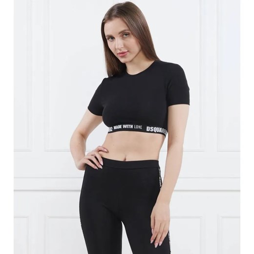 Dsquared2 Top | Regular Fit ze sklepu Gomez Fashion Store w kategorii Bluzki damskie - zdjęcie 184506044