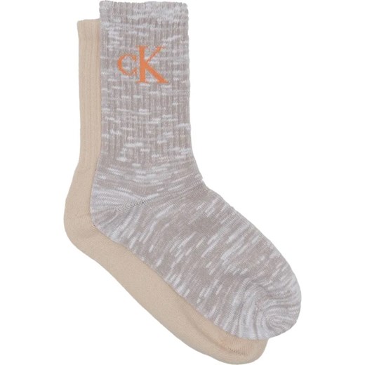 Calvin Klein Jeans Skarpety 2-pack CKJ WOMEN SOCK ze sklepu Gomez Fashion Store w kategorii Skarpetki damskie - zdjęcie 184506124