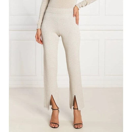 Liviana Conti Spodnie dzianinowe | Regular Fit ze sklepu Gomez Fashion Store w kategorii Spodnie damskie - zdjęcie 184506143