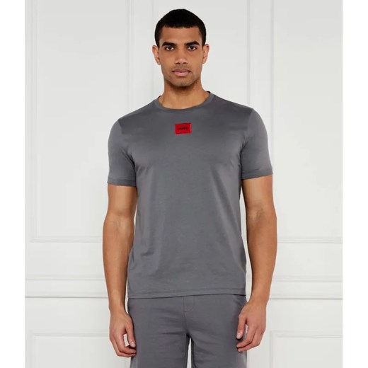 HUGO T-shirt Diragolino212 | Regular Fit ze sklepu Gomez Fashion Store w kategorii T-shirty męskie - zdjęcie 184506153