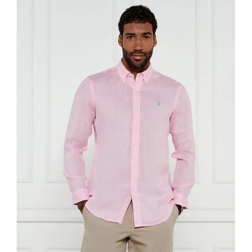 POLO RALPH LAUREN Lniana koszula | Custom fit ze sklepu Gomez Fashion Store w kategorii Koszule męskie - zdjęcie 184506210