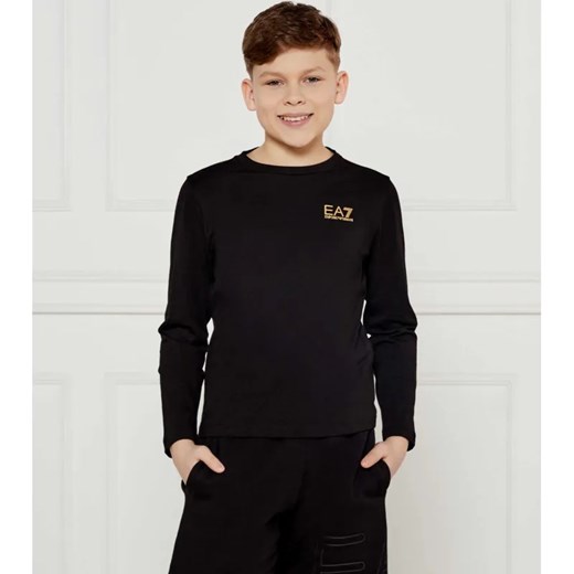 EA7 Longsleeve | Regular Fit ze sklepu Gomez Fashion Store w kategorii T-shirty chłopięce - zdjęcie 184506231