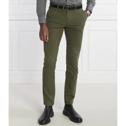 Tommy Hilfiger Spodnie chino | Slim Fit | pima ze sklepu Gomez Fashion Store w kategorii Spodnie męskie - zdjęcie 184506241