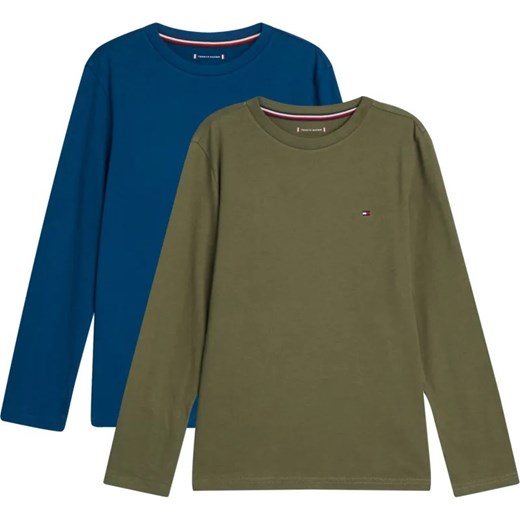 Tommy Hilfiger Longsleeve 2-pack | Regular Fit ze sklepu Gomez Fashion Store w kategorii T-shirty chłopięce - zdjęcie 184506481